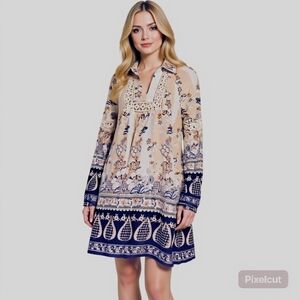 Entro boho long sleeve dress